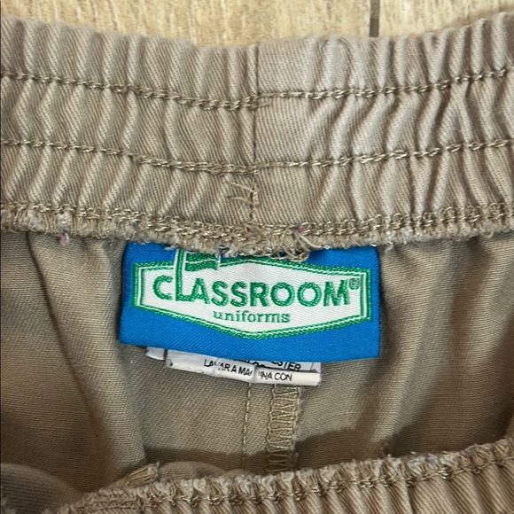 Khaki Casual Chinos Versatile Style Meets most School Uniform Standards Elastic - Picture 4 of 8